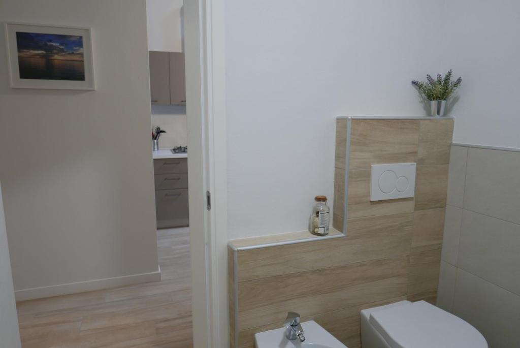 Koupelna v ubytování Le Querce Apartments