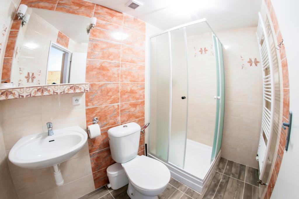 Pension Alex tesisinde bir banyo