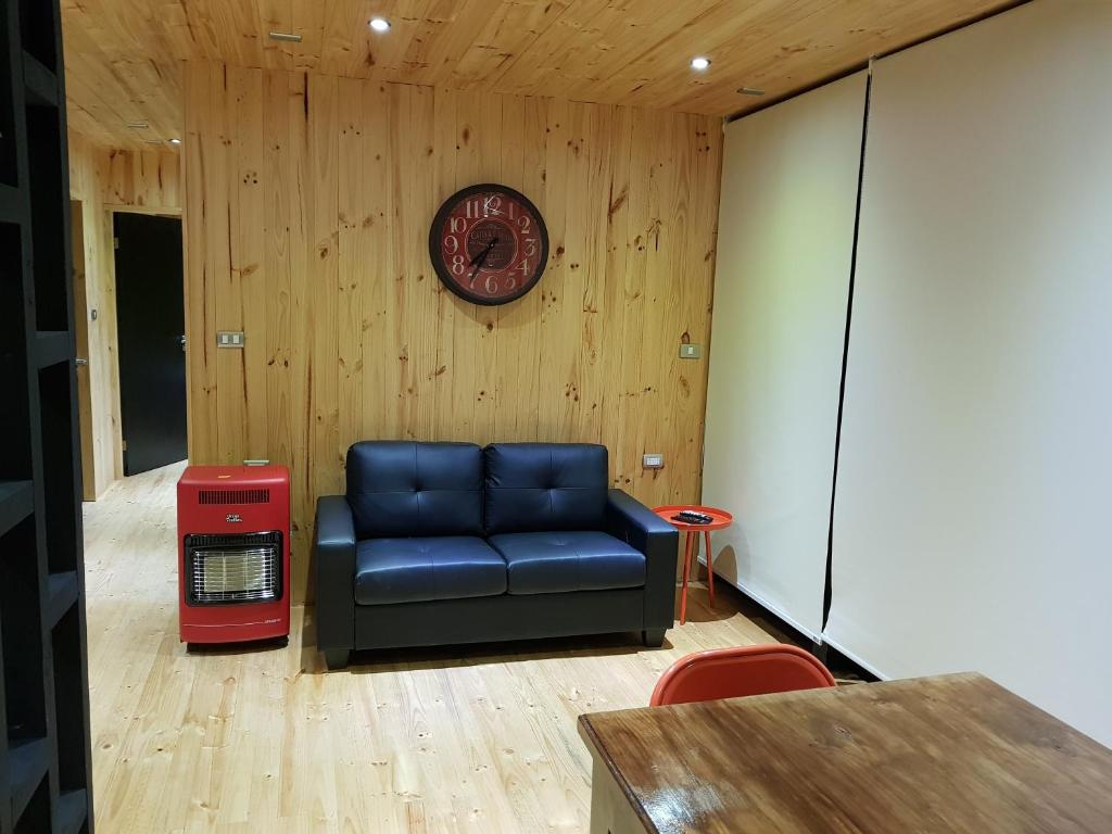 Posezení v ubytování Lodge KARKÚ