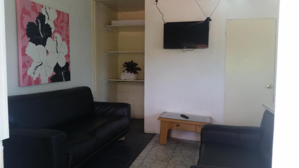 TV a/nebo společenská místnost v ubytování Samoa Home