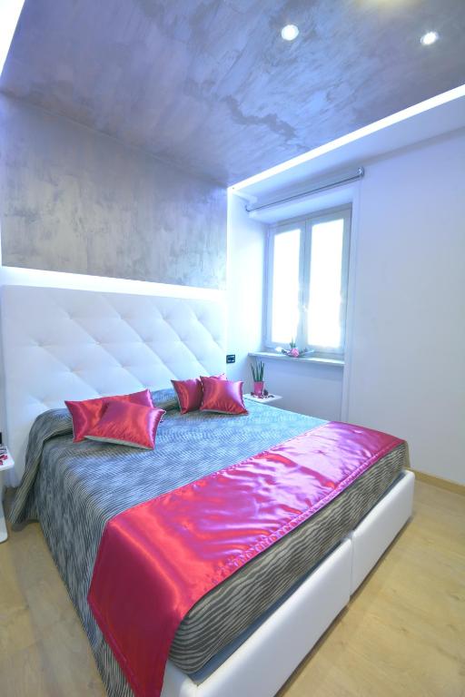 Postel nebo postele na pokoji v ubytování Albergo Ardesio Da Giorgio