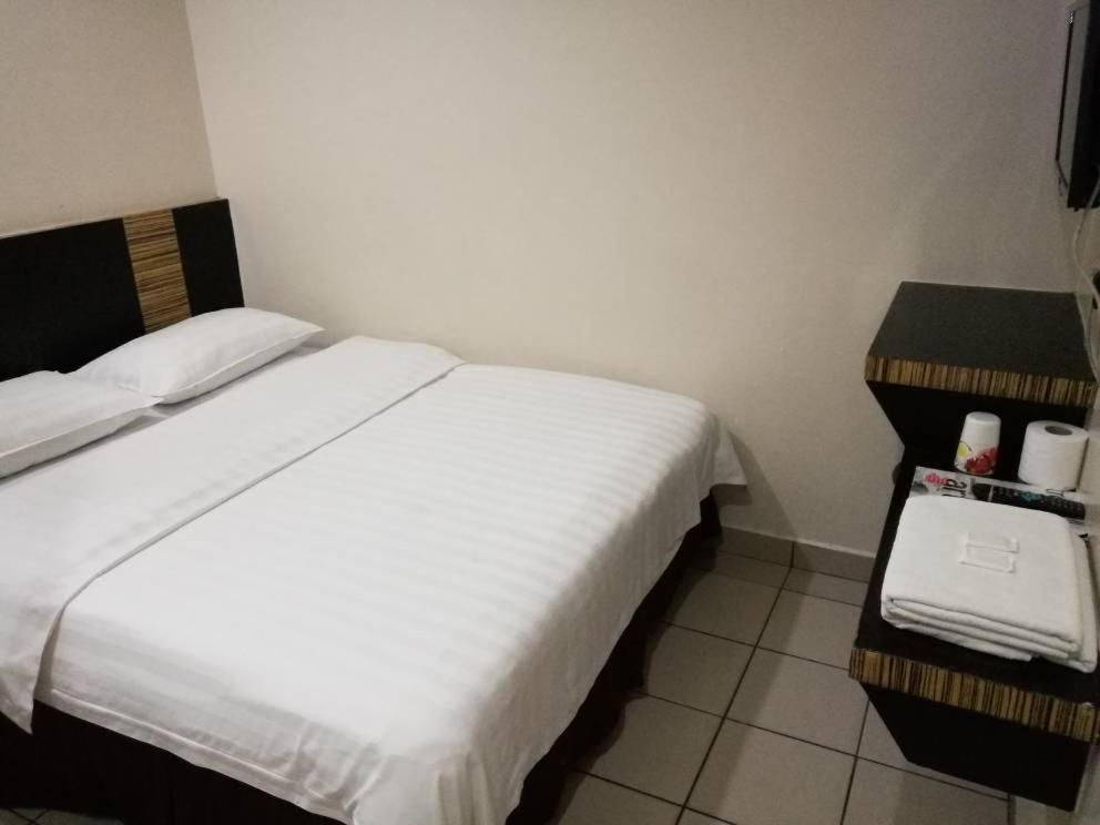 Postel nebo postele na pokoji v ubytování Hotel Traveller