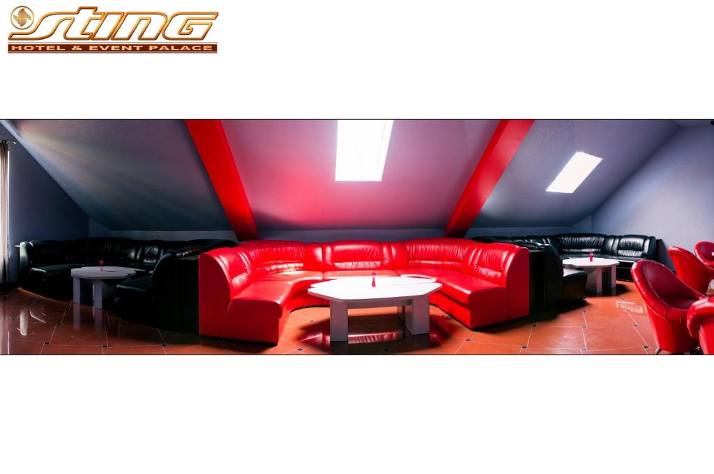 Posezení v ubytování Sting Hotel & Event Palace