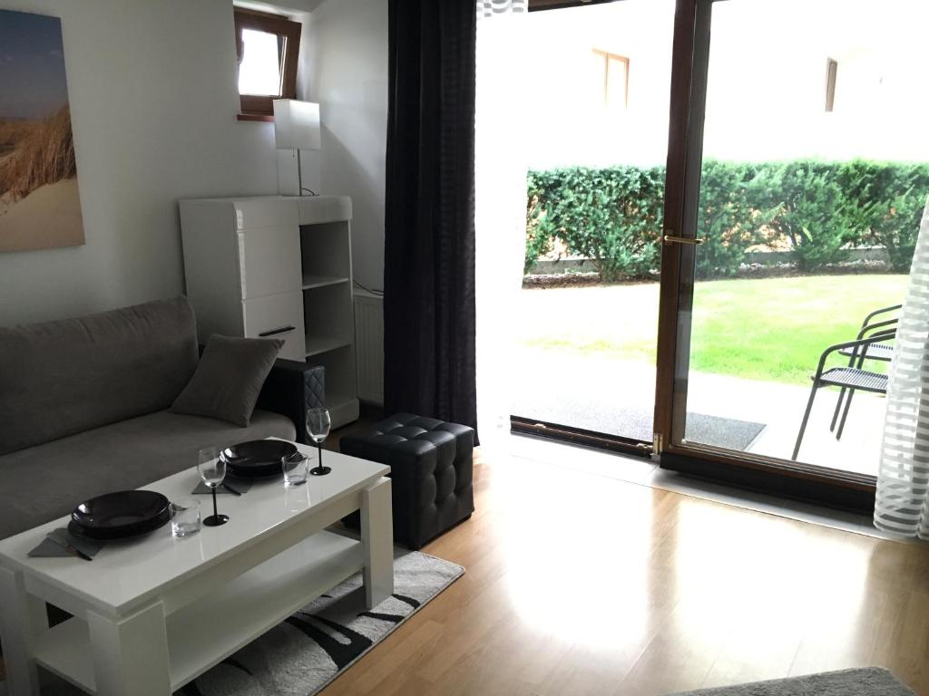 Posedenie v ubytovaní Apartament Superior Maloves Władysławowo