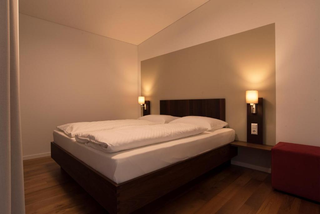 Postel nebo postele na pokoji v ubytování Apparthotel Calma