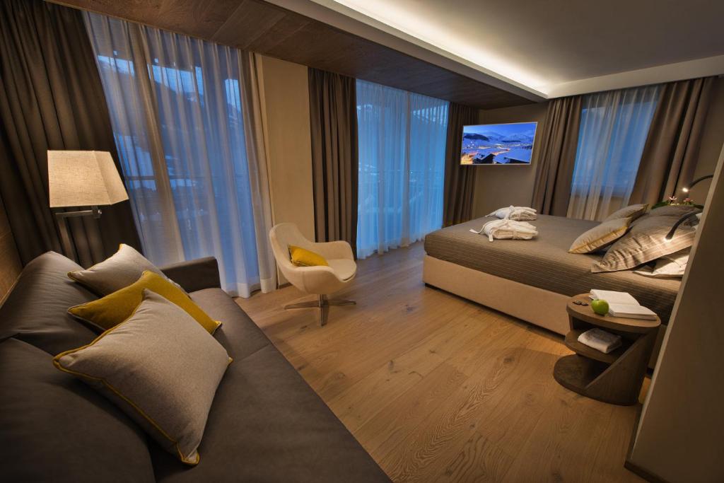 Posezení v ubytování Hotel Baita Montana