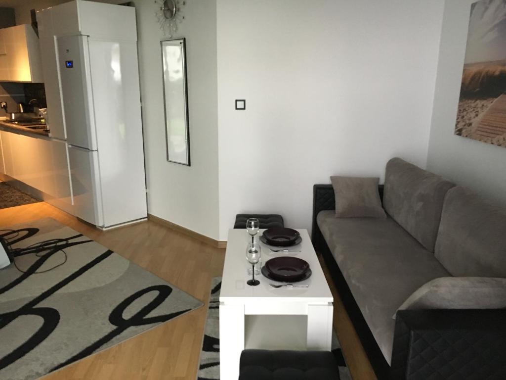 Posedenie v ubytovaní Apartament Superior Maloves Władysławowo