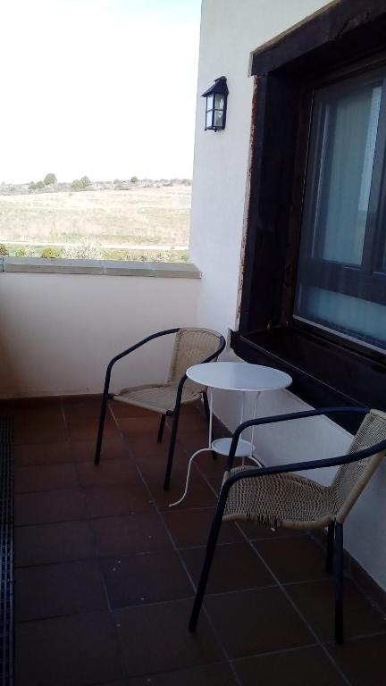 Balkón alebo terasa v ubytovaní Hotel Valdelinares (Soria)