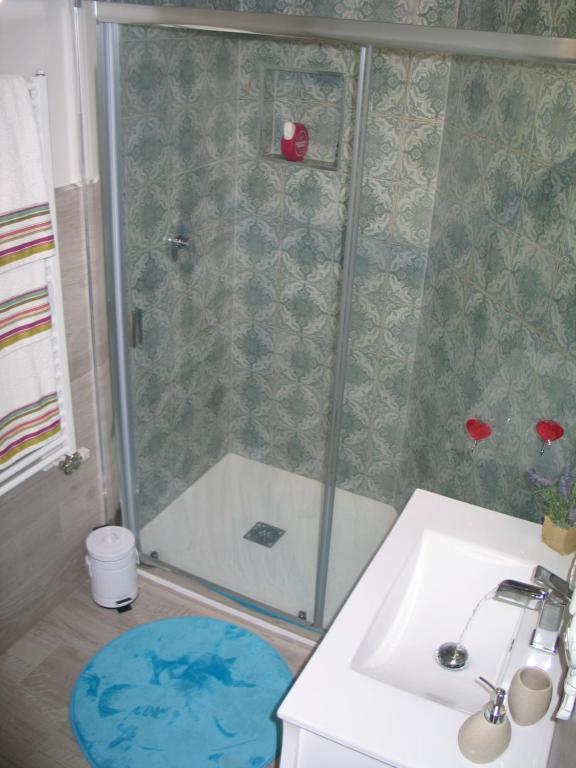 Koupelna v ubytování Apartamento Corazón de Portales