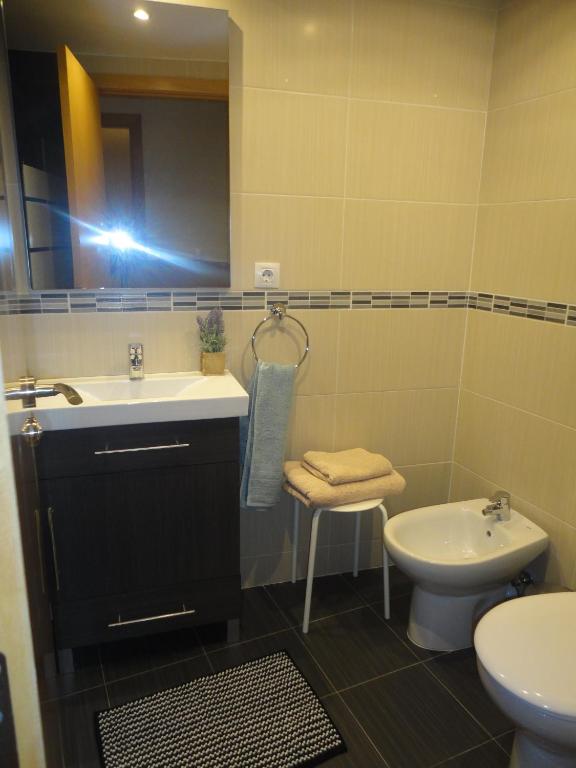 Koupelna v ubytování Apartamento Rúa Centro Balcony Calatayud