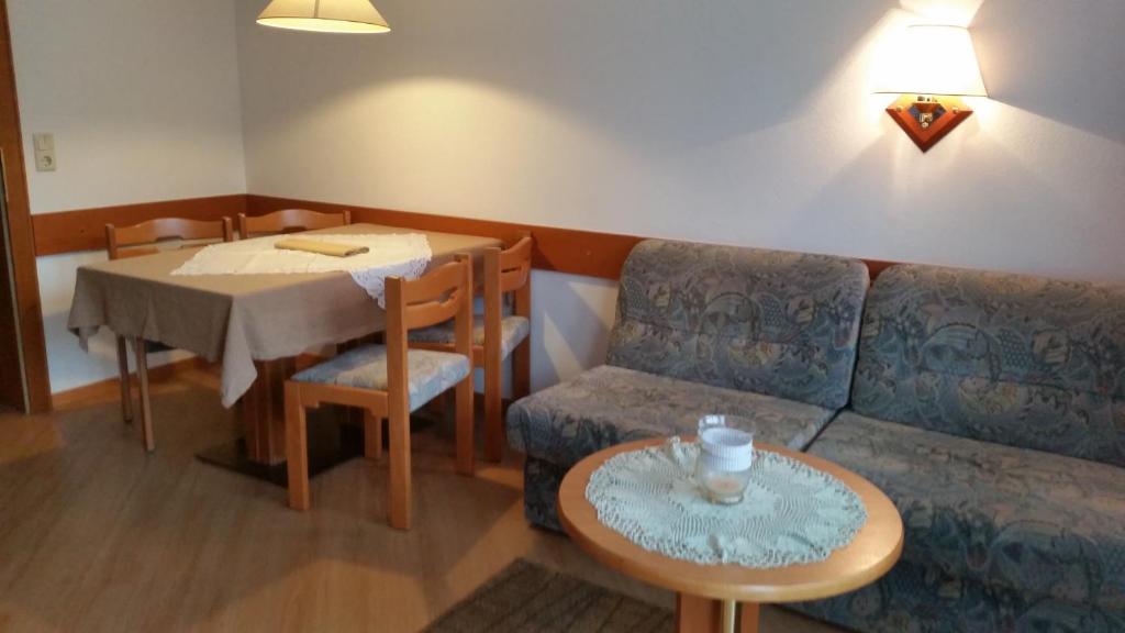 Posezení v ubytování Landhaus Aggenstein