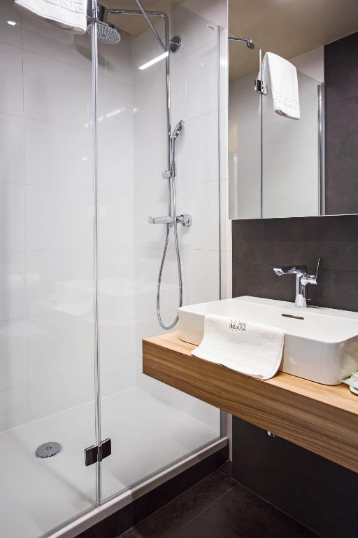 Koupelna v ubytování Mijama suites
