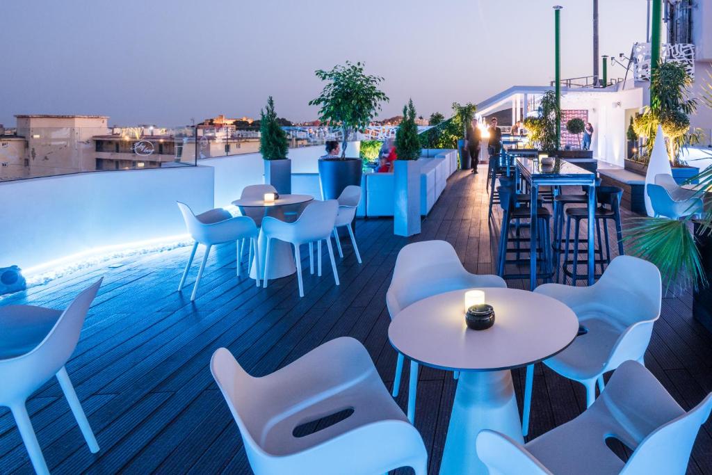 Restaurace v ubytování Veramar Aparthotel