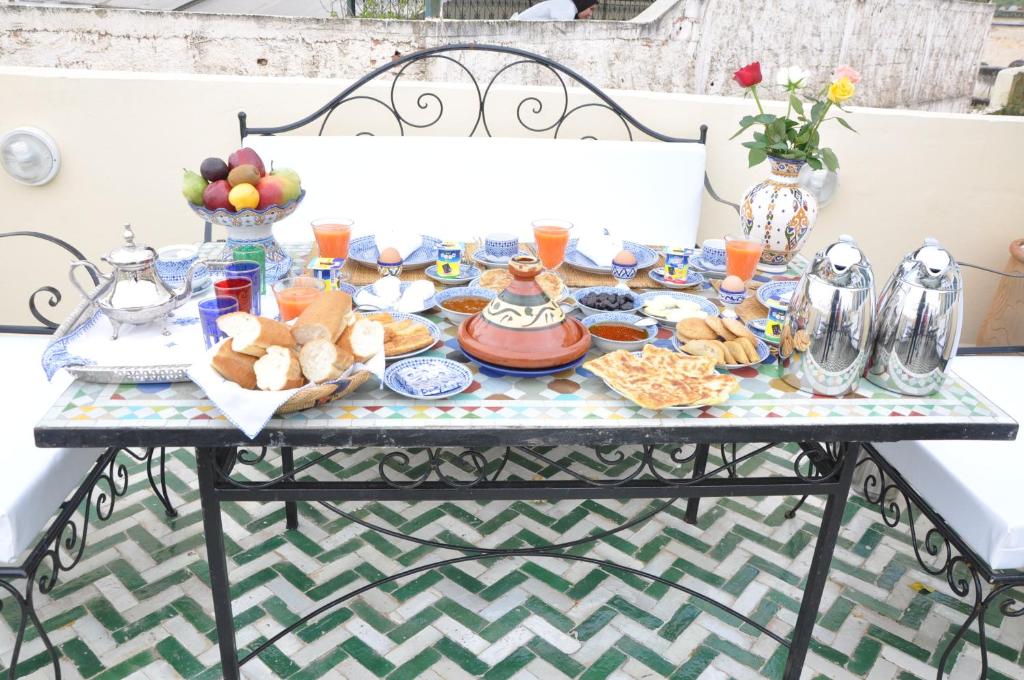 Nourriture dans le riad ou à proximité