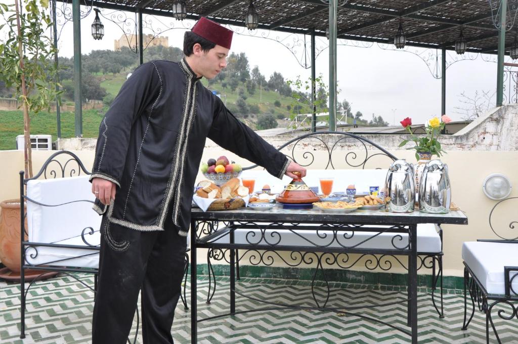 Nourriture dans le riad ou à proximité