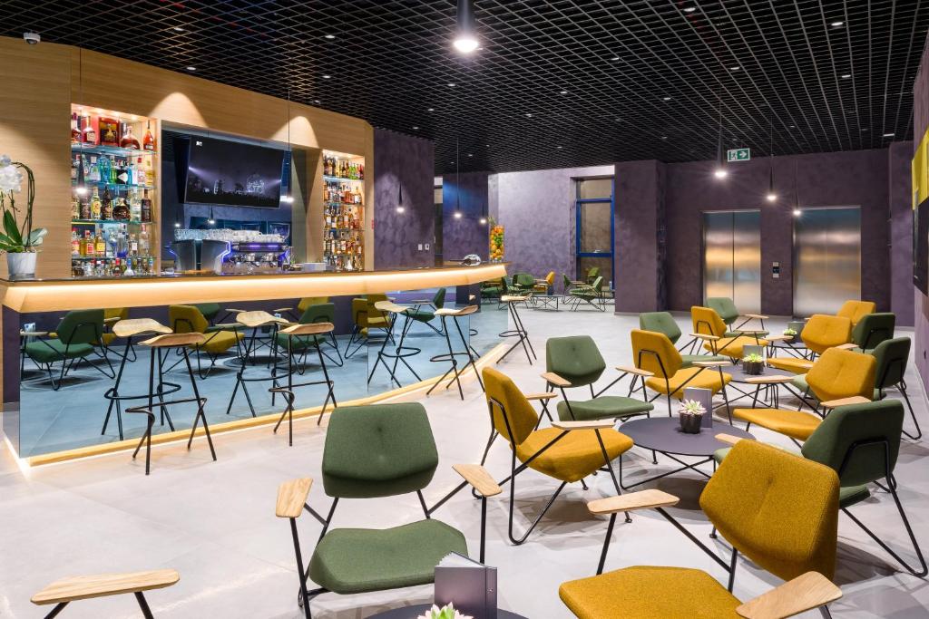 Гостиная зона в Hotel Olympia Sky