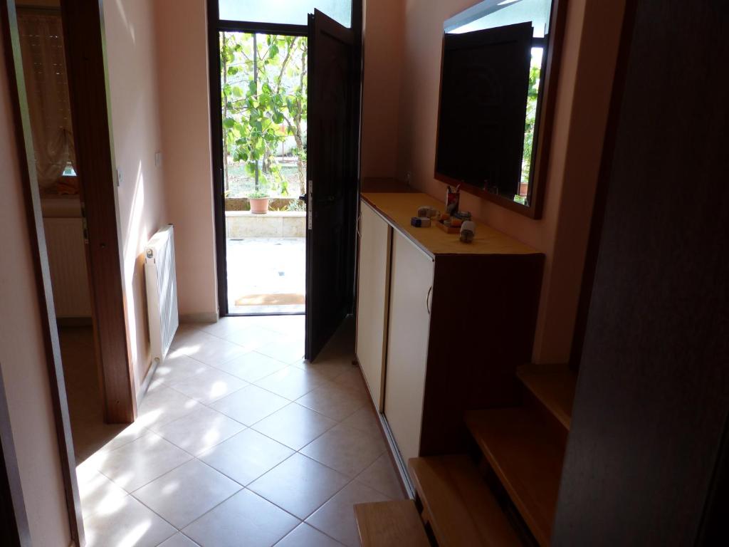 Kuchyň nebo kuchyňský kout v ubytování Apartment Ana