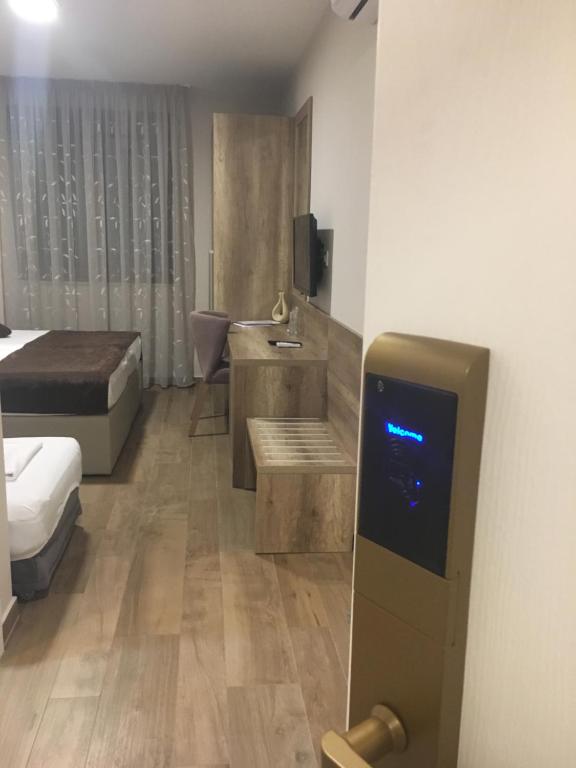 Postel nebo postele na pokoji v ubytování Villa Divani