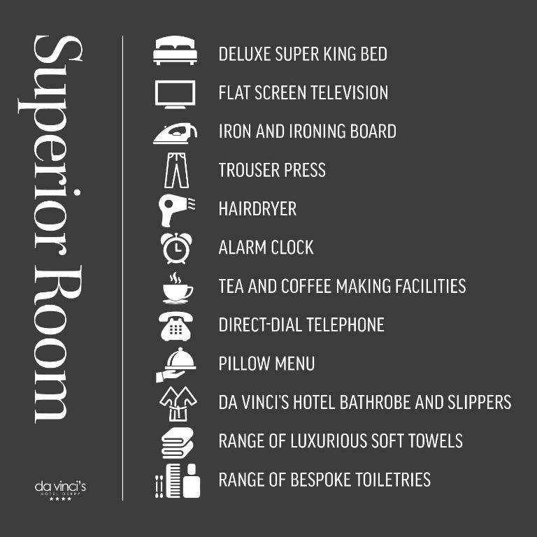 Da Vinci's Hotel - Room King Superior