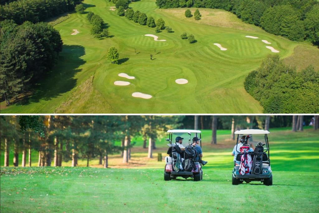 Golf v prázdninového domu nebo okolí