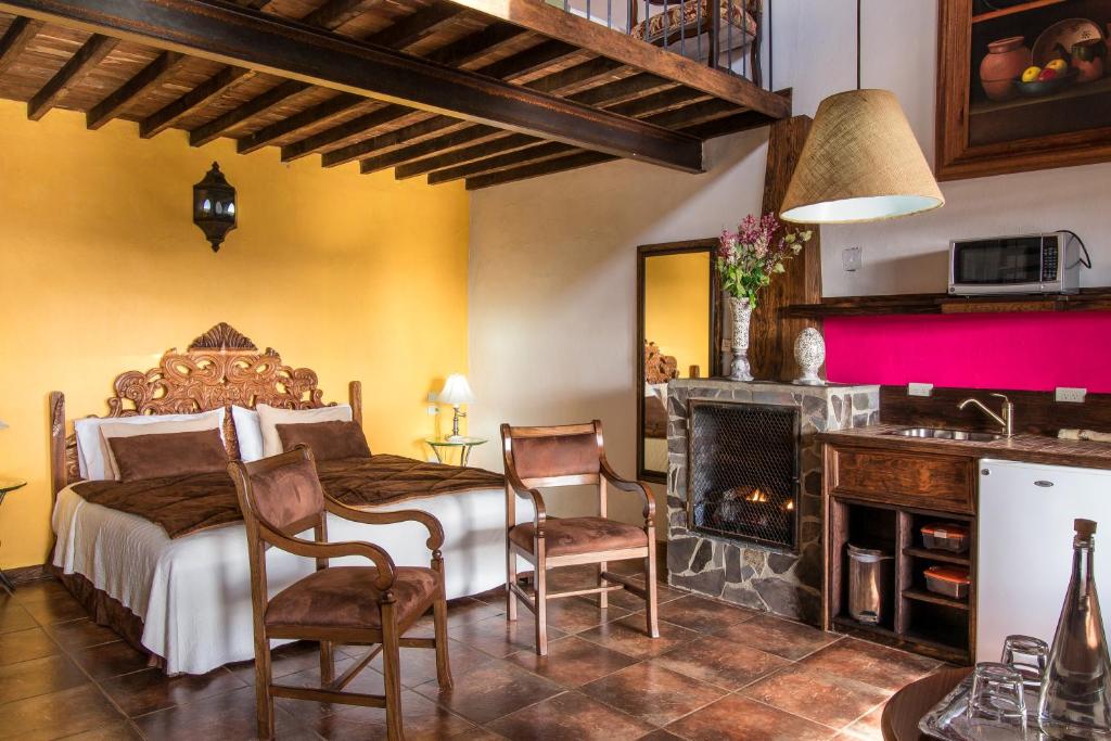 Kuchyň nebo kuchyňský kout v ubytování Hotel Villa Cassis