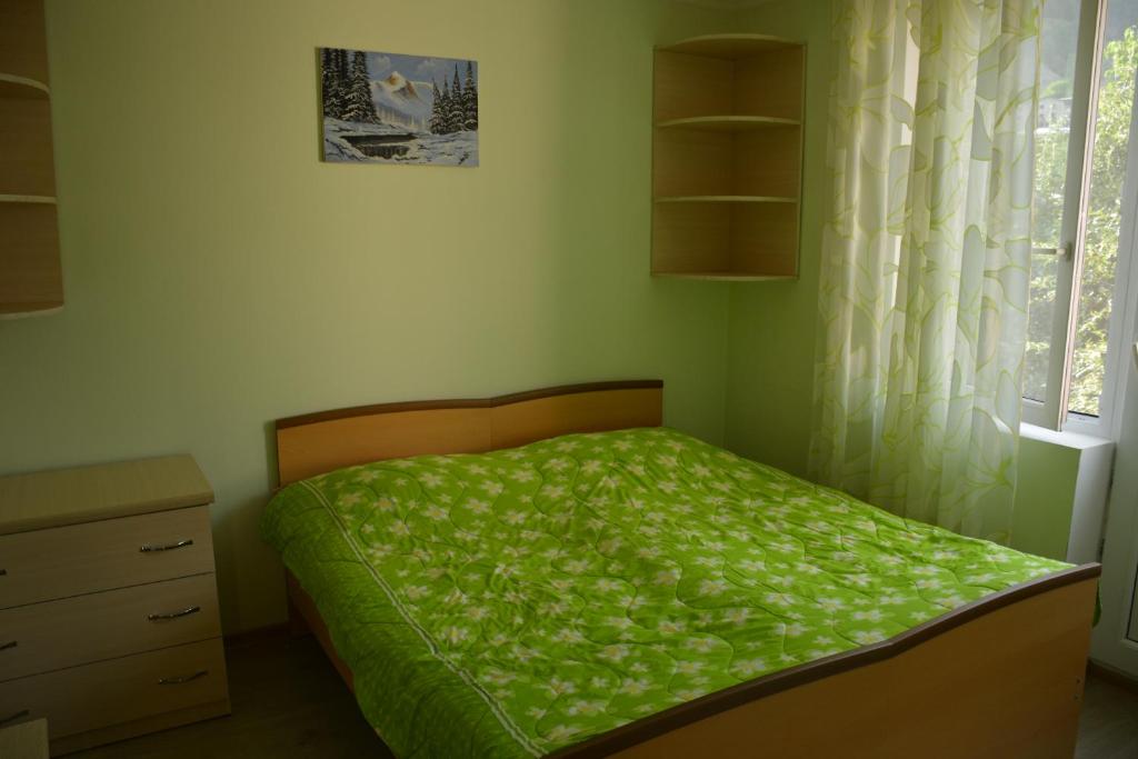 Postel nebo postele na pokoji v ubytování House in Mestia