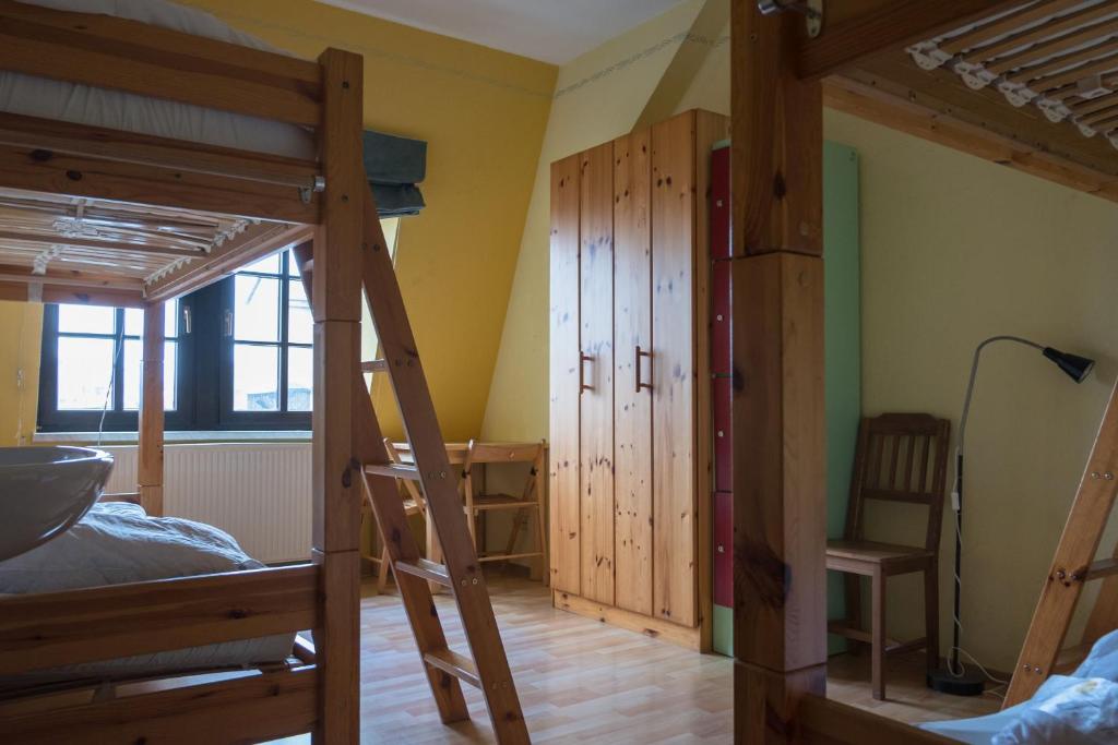 Postel nebo postele na pokoji v ubytování Hostel Louise 20