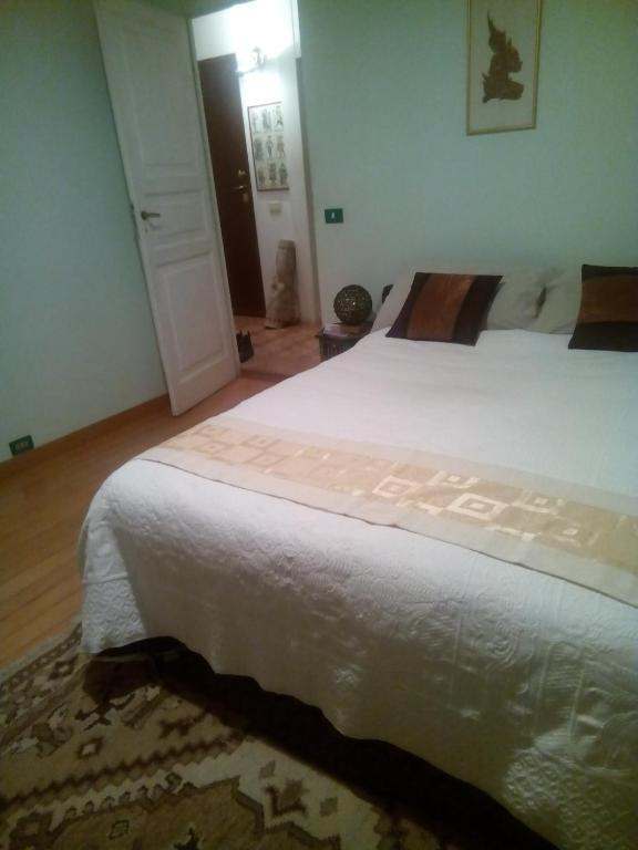 Postel nebo postele na pokoji v ubytování bed and breakfast " La Terrazza"