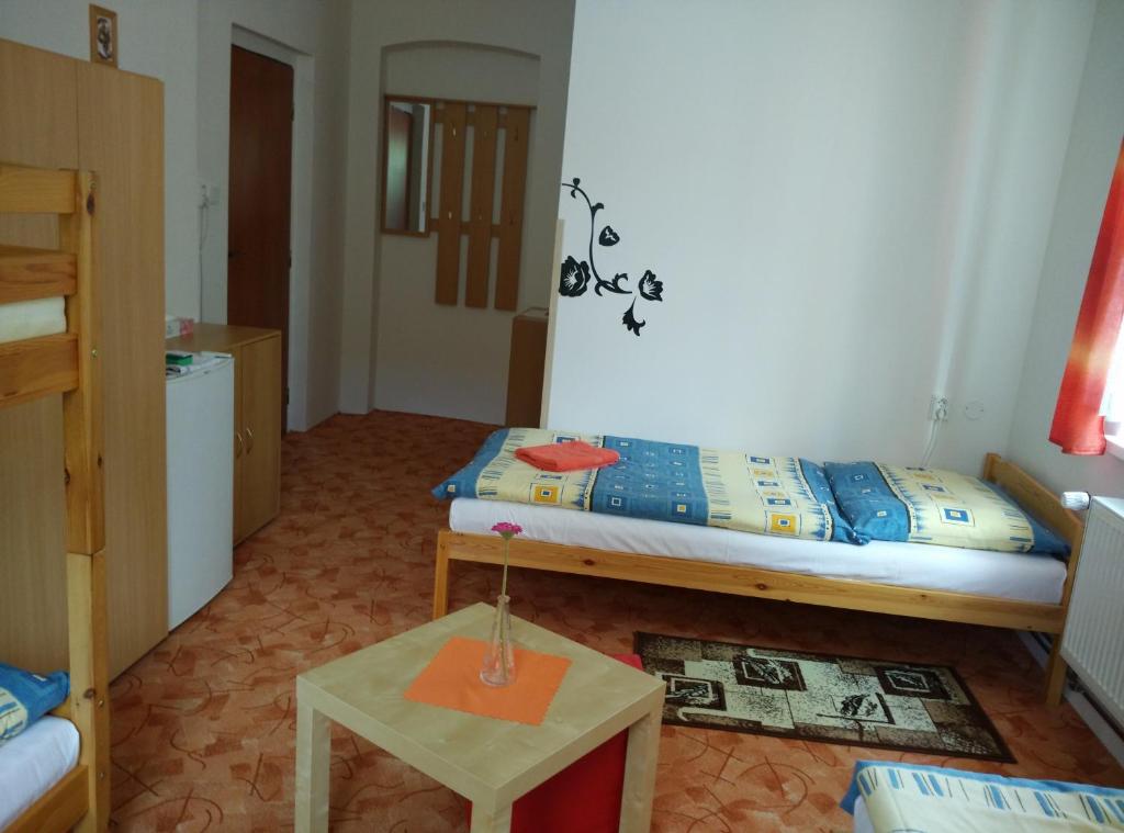 Postel nebo postele na pokoji v ubytování Villa Plischke
