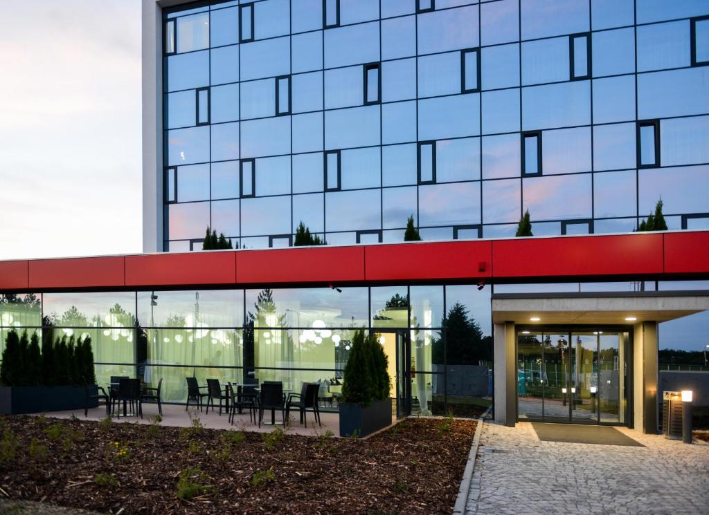 Budova, kde se hotel nachází