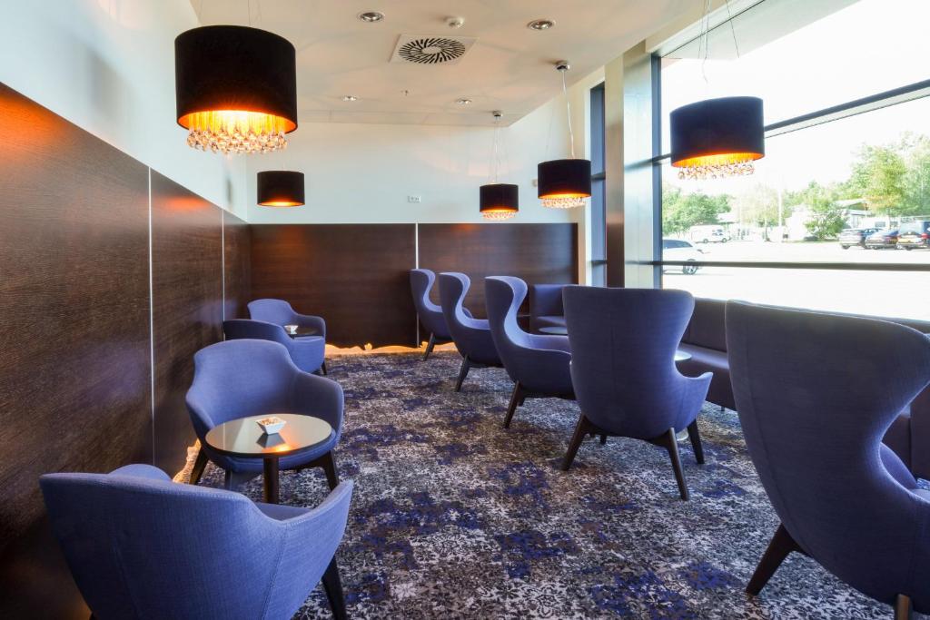 Posezení v ubytování Grid Hotel