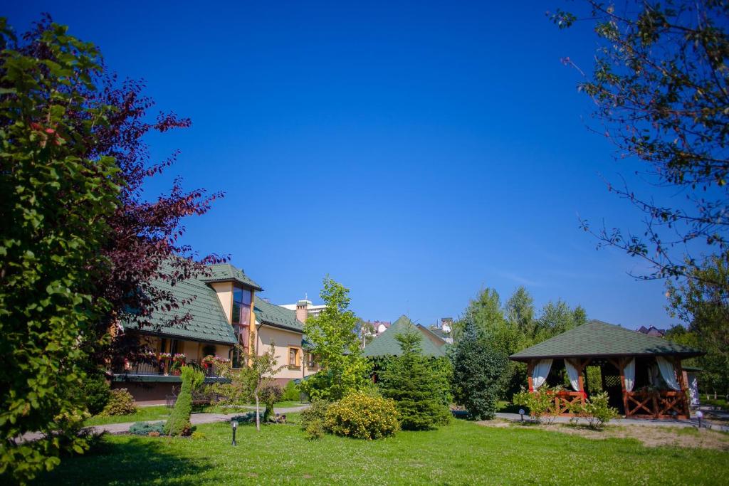 Zahrada ubytování Pansionat Bogema