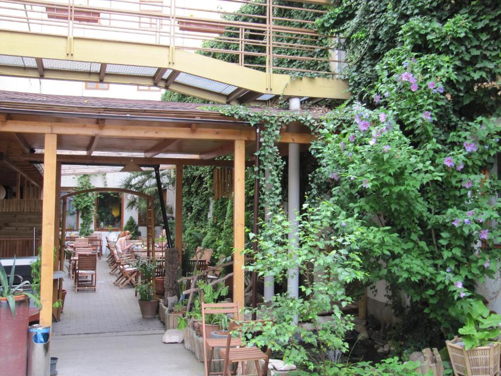 Zahrada ubytování Hotel Amphone