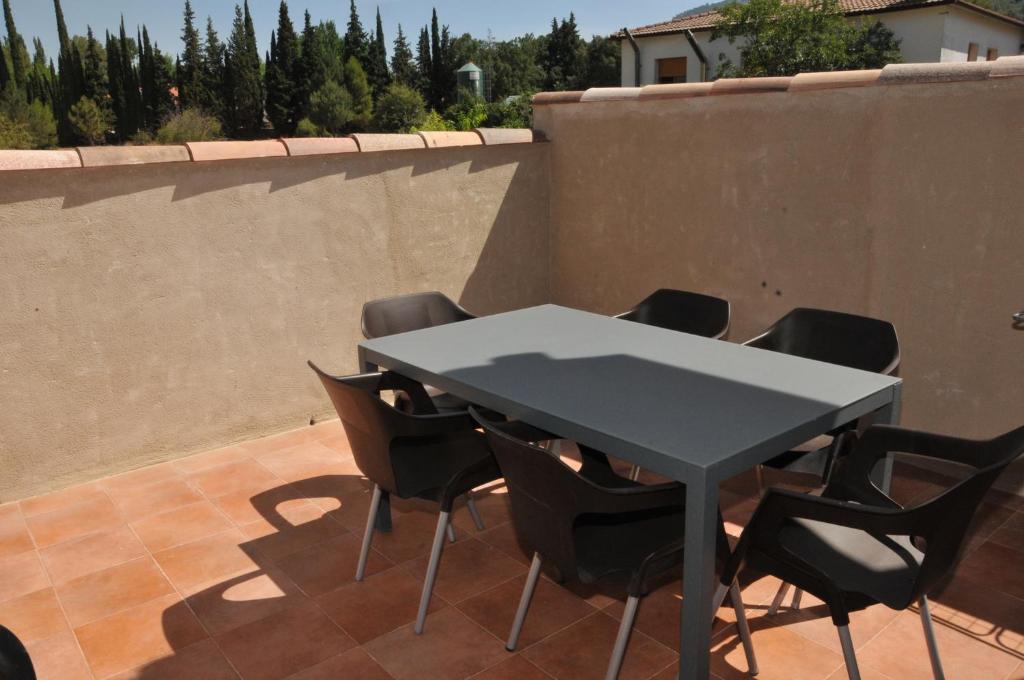 Balkon lub taras w obiekcie Alojamientos Rural Tejerina