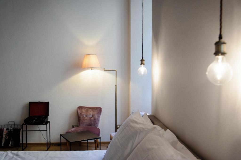 Postel nebo postele na pokoji v ubytování Guesthouse Volta 38