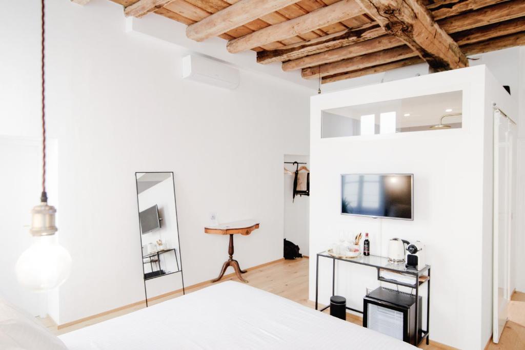 TV a/nebo společenská místnost v ubytování Guesthouse Volta 38