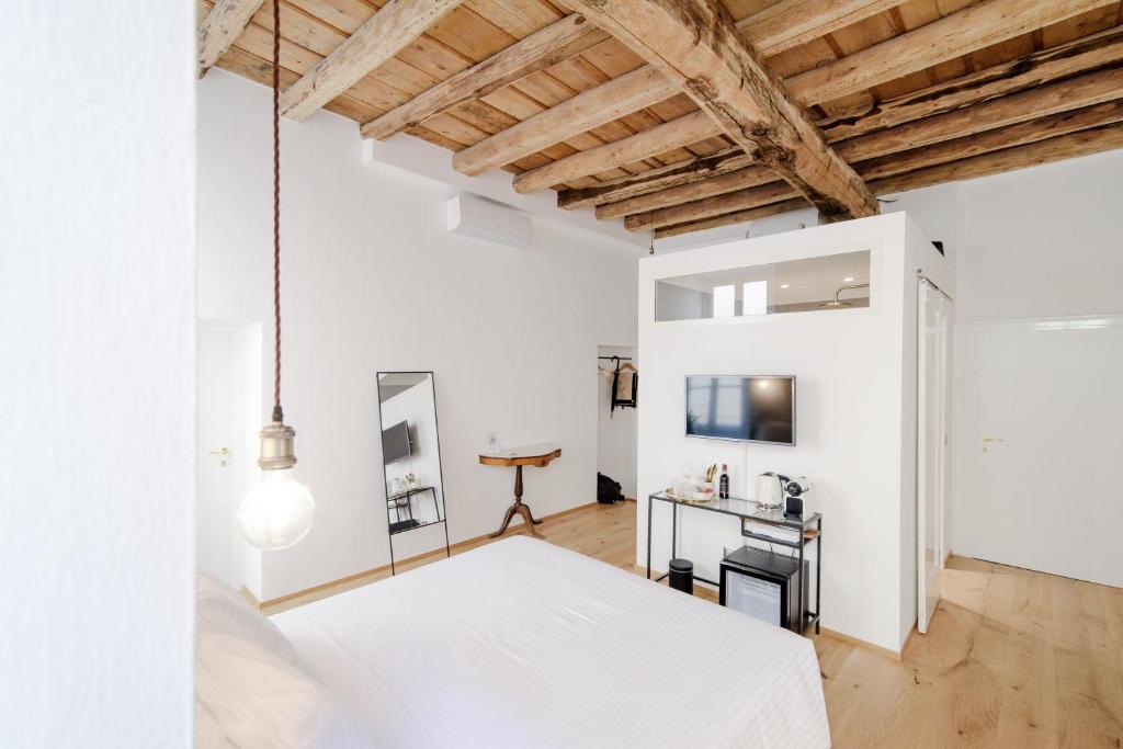 TV a/nebo společenská místnost v ubytování Guesthouse Volta 38