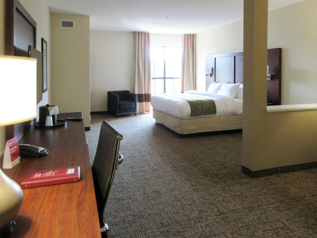 Predel za sedenje v nastanitvi Comfort Suites Greenville South