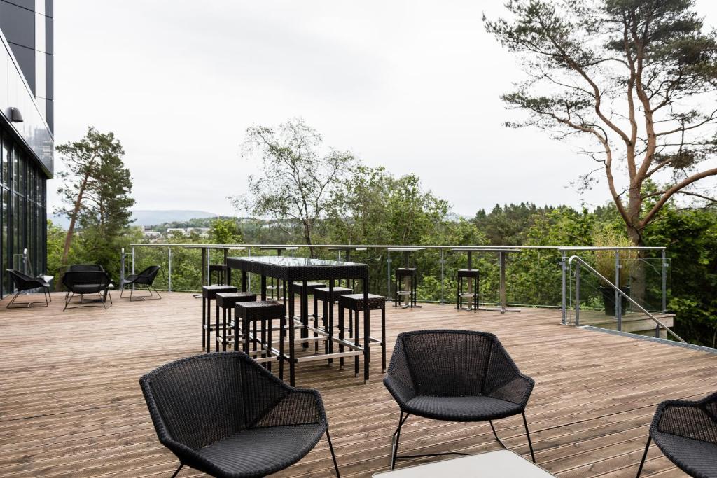 Balkón nebo terasa v ubytování Quality Hotel Edvard Grieg