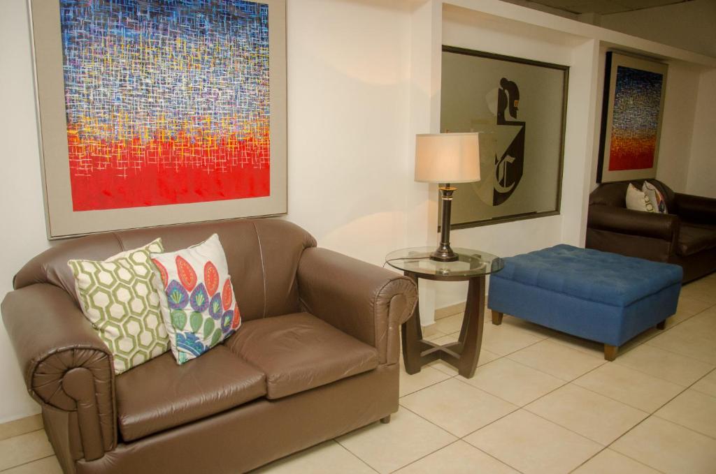 Posezení v ubytování Hotel Residencial Cervantes