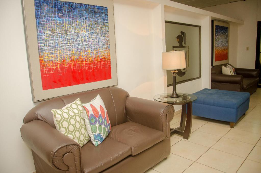 Posezení v ubytování Hotel Residencial Cervantes