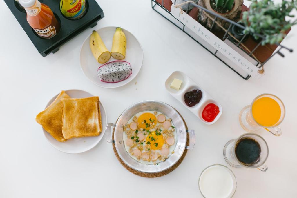 Eten bij of ergens in de buurt van het hostel

