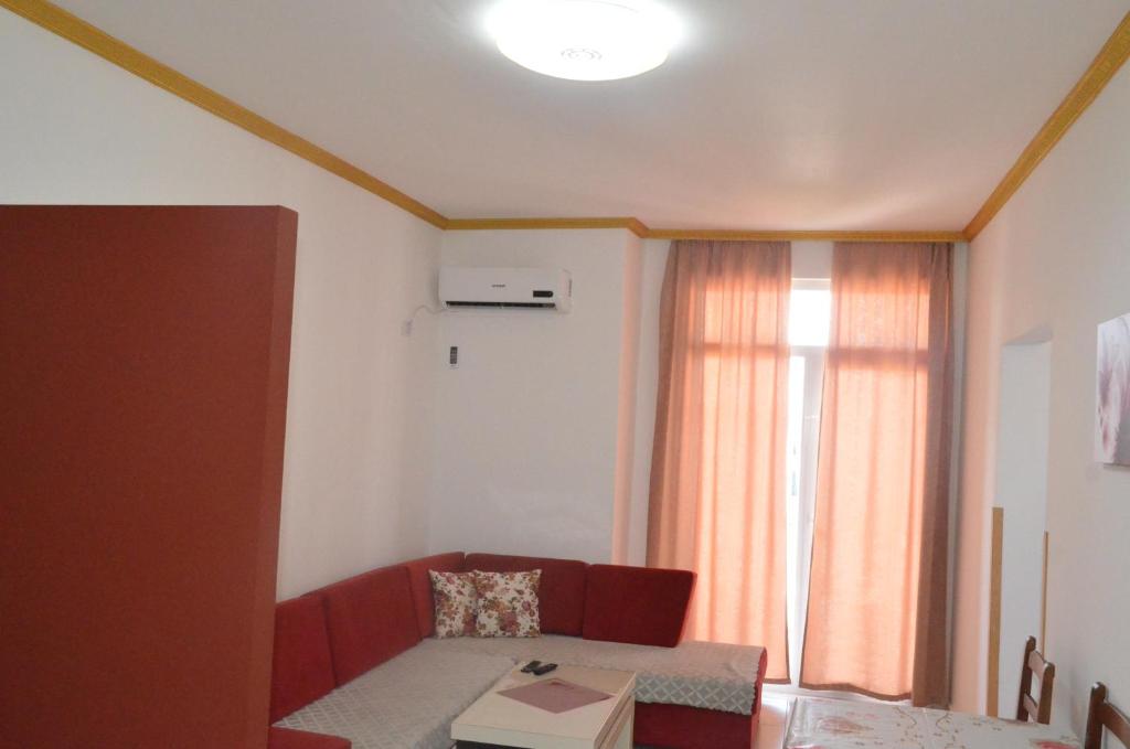 Posezení v ubytování Everest Apartments Shengjin
