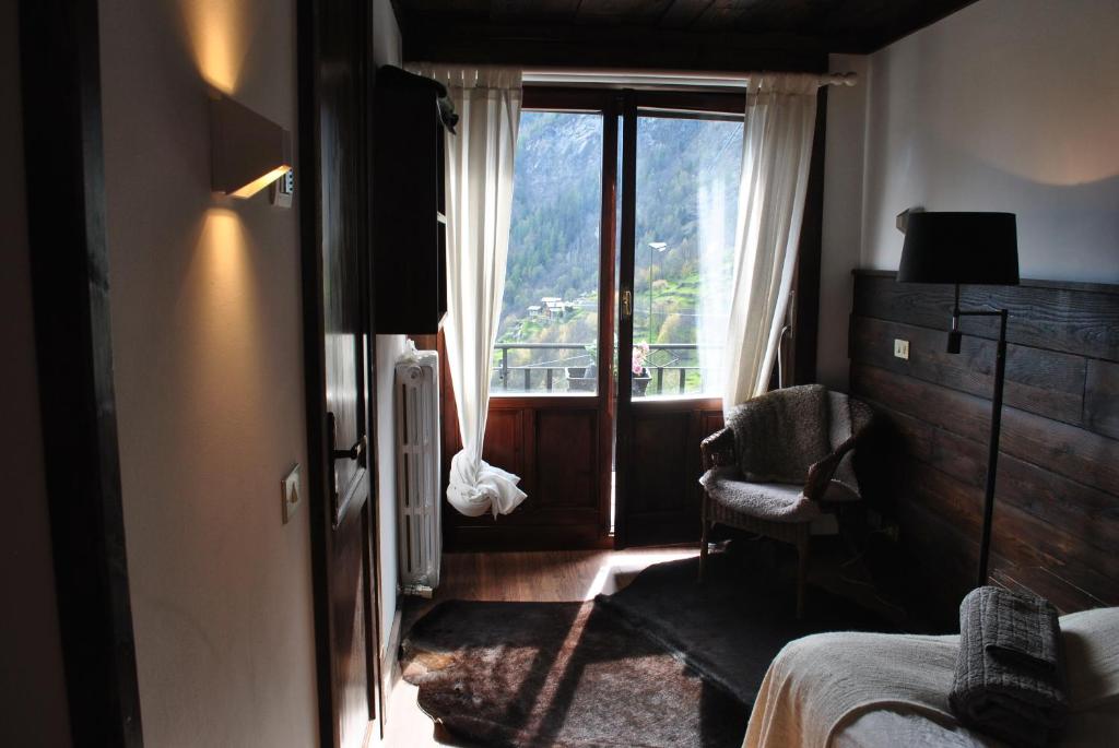 Posezení v ubytování Hotell Millefiori- Alpine Event Lodge