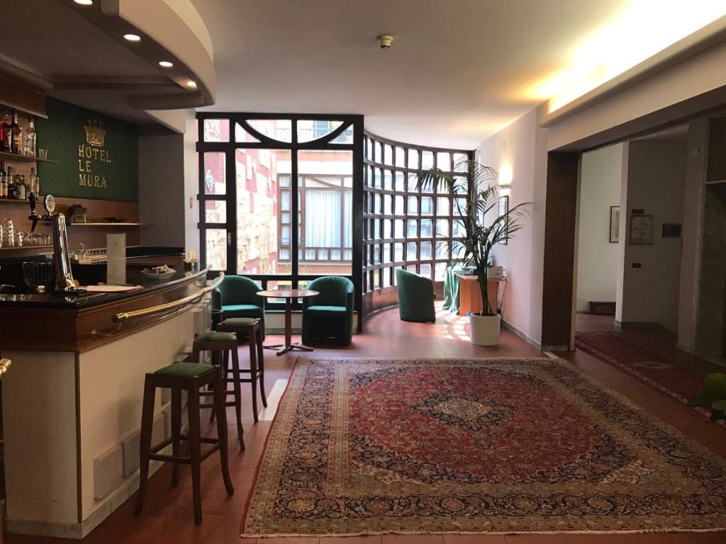 Posezení v ubytování Hotel Le Mura e Residence
