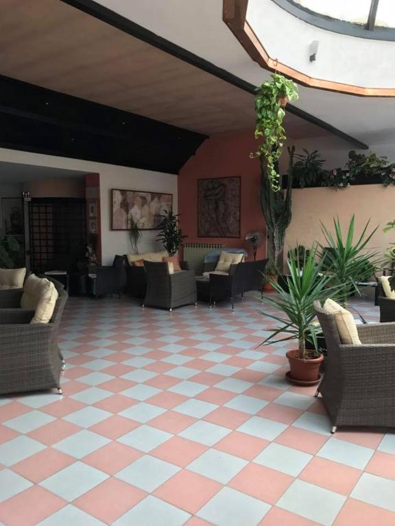 Posezení v ubytování Hotel Ebe