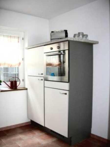 Kuchyň nebo kuchyňský kout v ubytování Panoramaferienwohnung Monika mit Pool