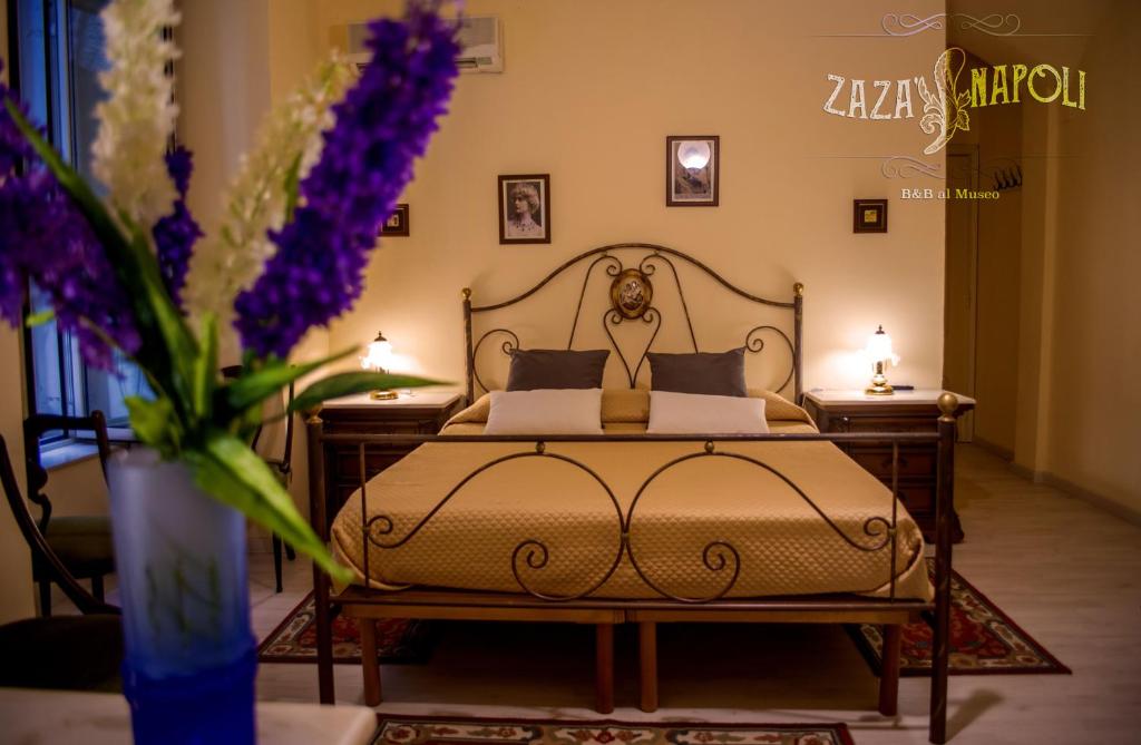 Casetta Zazàにあるベッド