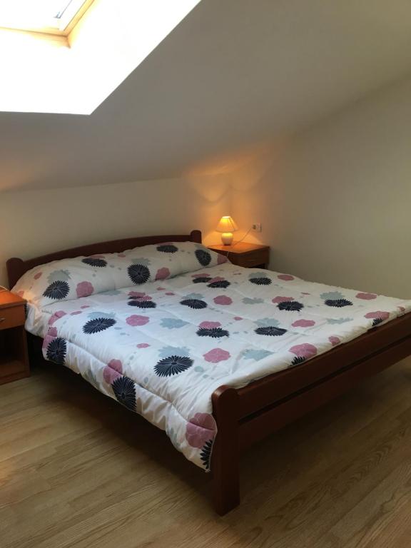 Postel nebo postele na pokoji v ubytování Apartman Milena