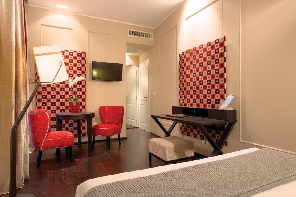 TV o dispositivi per l'intrattenimento presso Stendhal Luxury Suites